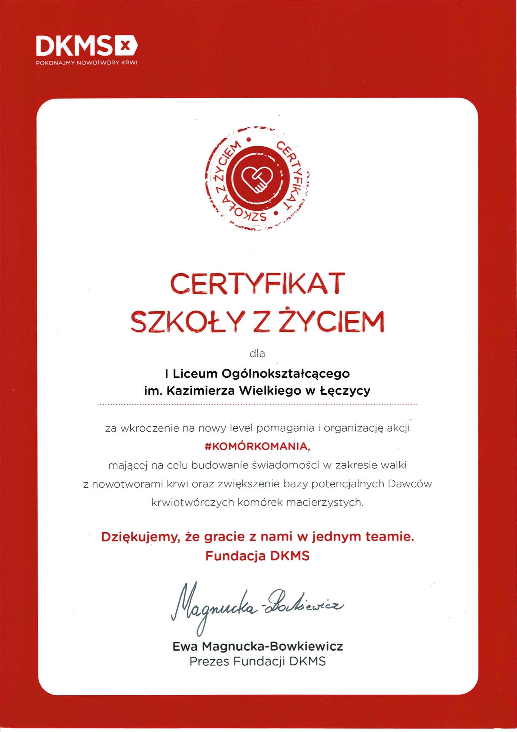 FUNDACJA DKMS